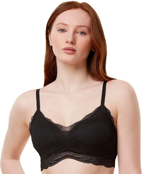 Triumph Flex Smart Padded Wire-free Bra - Black - Curvy