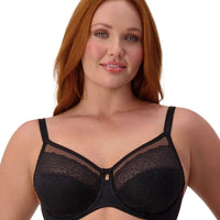 Triumph Sheer Underwired Bra - Black