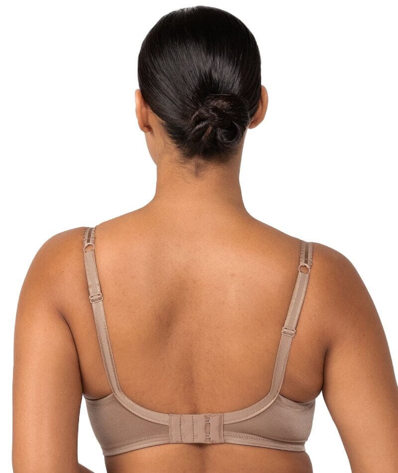 Triumph Sheer Underwired Bra - Mocca Bras 