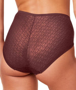 Triumph Signature Sheer Maxi Brief - Decadent Chocolate Knickers 