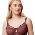 Triumph Signature Sheer Underwired Minimiser Bra - Decadent Chocolate