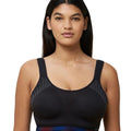 Triumph Triaction Cardio Flow Wire-free Minimiser Sports Bra - Black