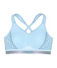 Triumph Triaction Cardio Flow Wire-free Sports Bra - Sky Blue Bras 