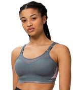 Triumph Triaction Control Lite Minimiser Sports Bra - Grey Bras 