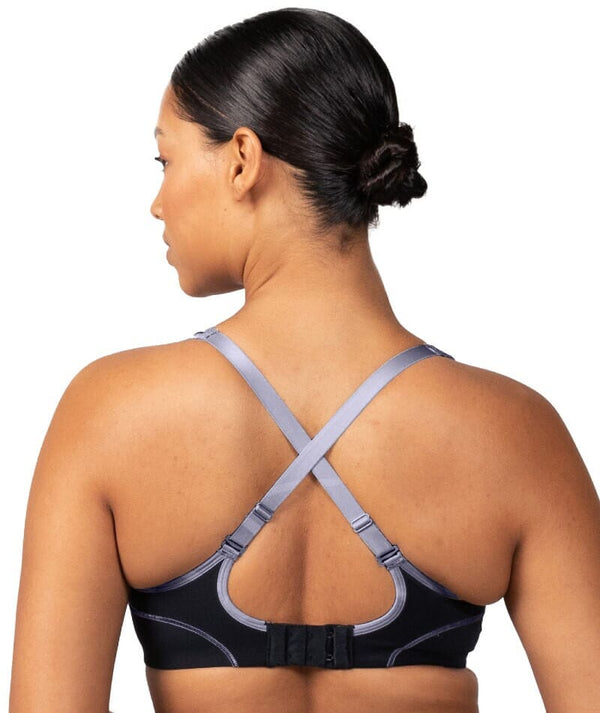 Triumph Triaction Performance Sports Bra - Titanium - Curvy