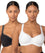 Triumph Triaction Racerback 2 Pack - Black/White Bras 