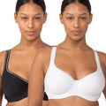 Triumph Triaction Racerback 2 Pack - Black/White