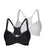 Triumph Triaction Racerback 2 Pack - Black/White Bras 