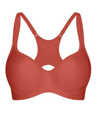 Triumph Triaction Racerback 2 Pack - Orange - Dark Combination Bra 