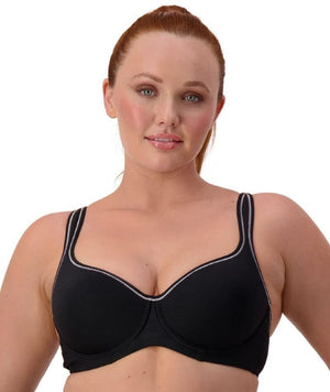 Triumph Triaction Racerback Sports Bra - Black Bras 