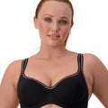 Triumph Triaction Racerback Sports Bra - Black