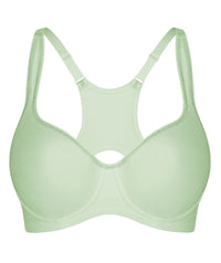 Triumph Triaction Racerback Sports Bra - Mint Frappe Bras 