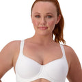 Triumph Triaction Racerback Sports Bra - White