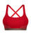 Triumph Triaction Seamfree Crop Top Wire-free Bra - Shanghai Red Bras 