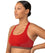 Triumph Triaction Seamfree Crop Top Wire-free Bra - Shanghai Red Bras 