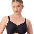 Triumph Triaction Ultra Underwired Padded Sports Bra - Black