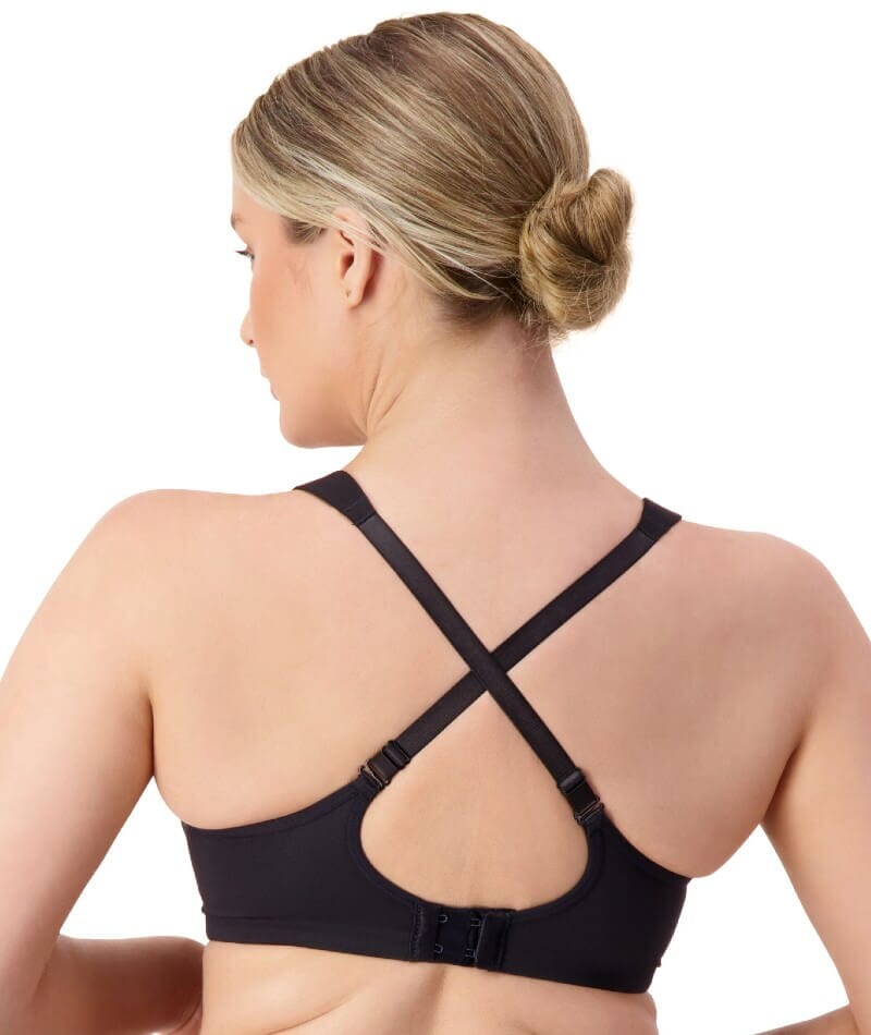 Triumph Triaction Ultra Underwired Padded Sports Bra - Black Bras 