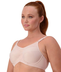 Triumph Triaction Ultra Underwired Sports Bra - Fig Pink Bras 