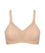 Triumph Triaction Wellness Wire-free Sports Bra - Neutral Beige Bras 