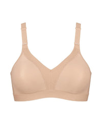 Triumph Triaction Wellness Wire-free Sports Bra - Neutral Beige Bras 