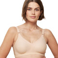 Triumph Triaction Wellness Wire-free Sports Bra - Neutral Beige