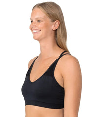 Triumph Triaction Bra Zen Wire-free Top - Black Bras 