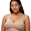 Triumph True Shape Sensation Minimiser Wire-free Bra - Smooth Skin