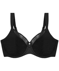 Triumph True Shape Sensation Minimiser Underwire Bra - Black Bras 