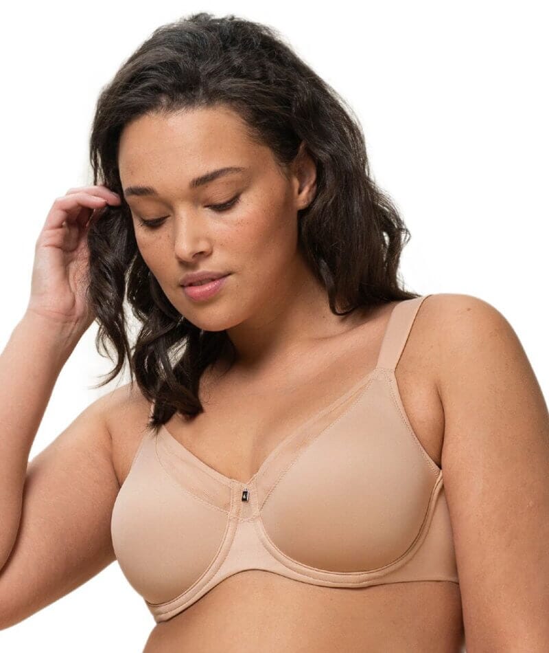 Triumph True Shape Sensation Minimiser Underwire Bra - Smooth Skin Bras 