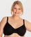 Underbliss Invisibliss Moulded Microfibre Underwire Bra - Black Bras 