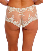 Wacoal Embrace Lace Boy Short - Naturally Nude / Ivory Knickers 