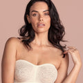 Wacoal Halo Lace Strapless Bra - Ivory