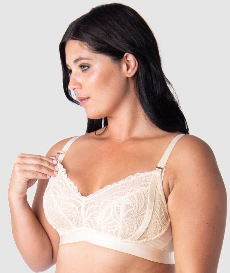 Hotmilk Warrior Soft Cup Wire-free Nursing Bra - Ivory Bras 