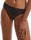 Calvin Klein Seductive Comfort Lotus Floral Thong - Black Knickers 