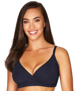 Sea Level Essentials Twist Front DD-E Cup Bikini Top - Night Sky Navy Swim 8 