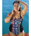 Capriosca Zig Zag Panelled One Piece Swim 