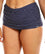 Capriosca Ruched Skirted Pant - Navy and White Dots Swim 