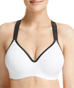 Bonds Sporty Tops Full Busted Bra - White Frost Bras 8D 