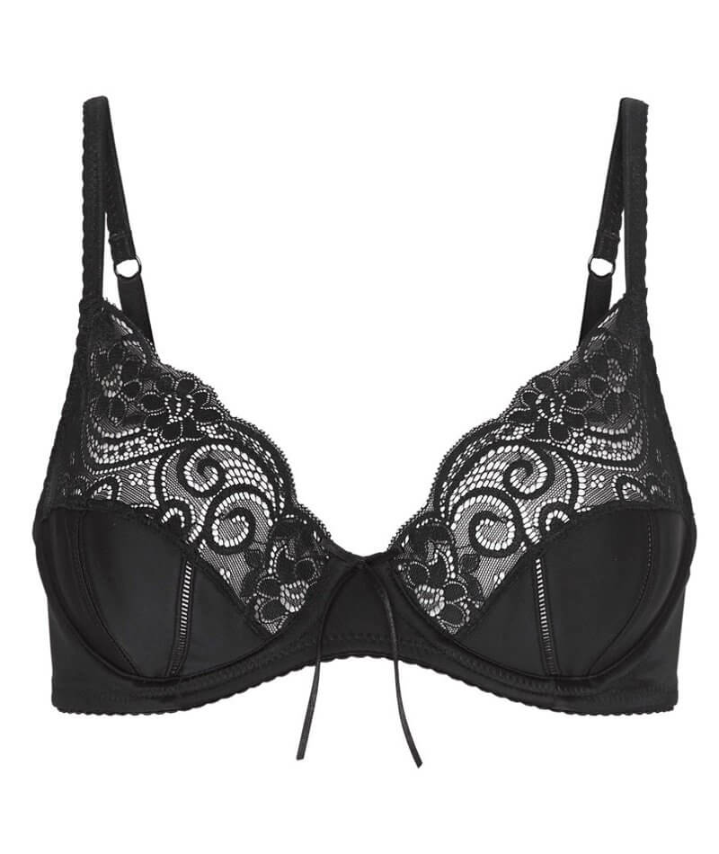 Bendon Iveta Underwire Bra - Black - Curvy