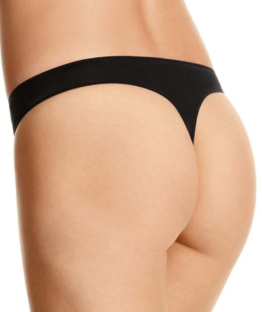 Jockey No Panty Line Promise Tactel G-String - Black Knickers 