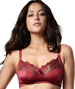 Hotmilk EveryWoman Devoted Wirefree Bra - Deep Red Bras 16H 