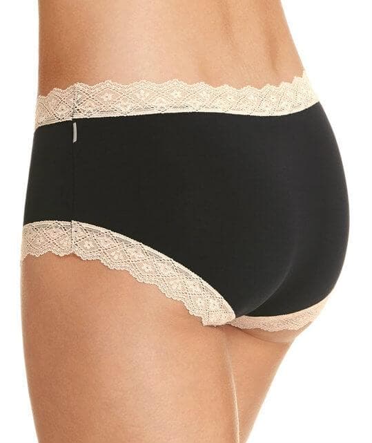 Jockey Parisienne Vintage Modal Boyleg - Black Knickers 