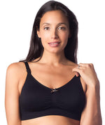 hotmilk My Necessity Nursing Sleep/Hospital Bra - Black Bras 10DD-F 