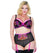 Scantilly Encounter High Waist Brief - Black/Pink Knickers 