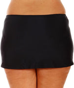 Capriosca Skirted Bottom - Black Swim 