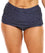 Capriosca Ruched Skirted Pant - Navy and White Dots Swim 