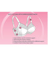 Exquisite Form Fully Soft Cup Bra With Embroidered Mesh Bras 