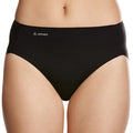 Jockey No Panty Line Promise Next Generation Microfibre Hi Cut Brief - Black