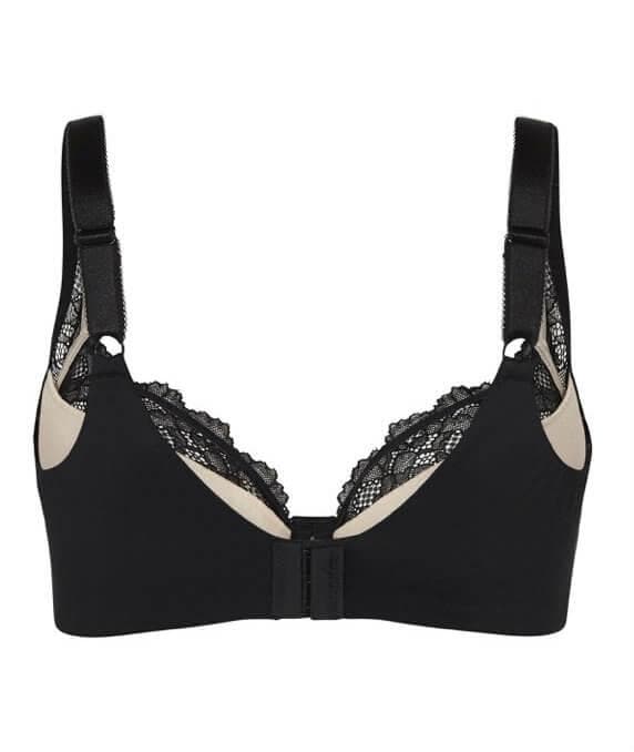 Ava & Audrey Grace Contour Balcony Bra - Black/Skin Bras 