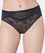 Florale Wild Rose Maxi Brief - Black Knickers 10 